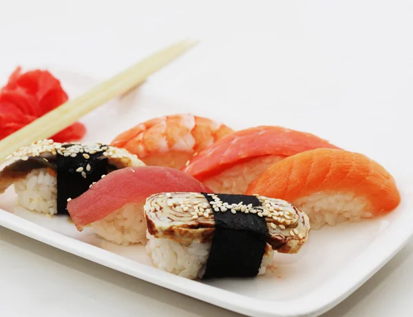 Sushi. good japanese food. — Stock Photo, Image