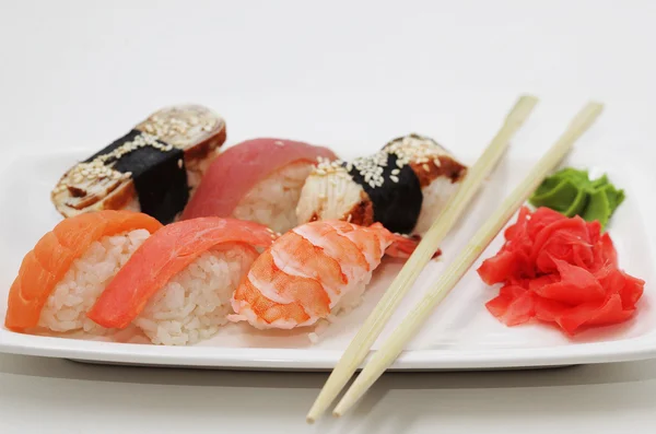 寿司。日本美食. — 图库照片