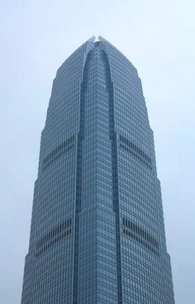 Hong kong, dva mezinárodní finanční centrum. — Stock fotografie