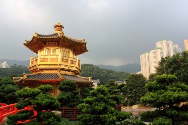 nan lian Bahçe, hong kong kemer Köprüsü.