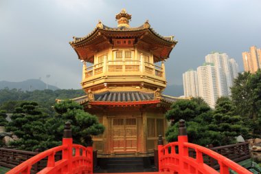 nan lian Bahçe, hong kong kemer Köprüsü.