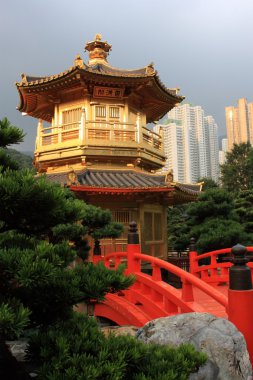 nan lian Bahçe, hong kong kemer Köprüsü.