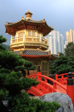 nan lian Bahçe, hong kong kemer Köprüsü.