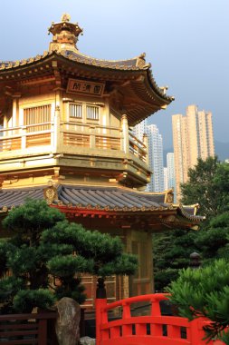 nan lian Bahçe, hong kong kemer Köprüsü.