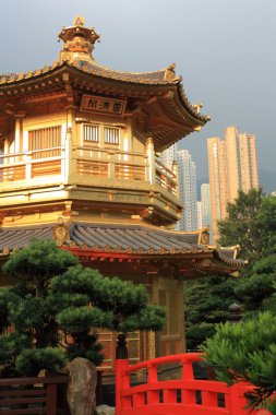 nan lian Bahçe, hong kong kemer Köprüsü.