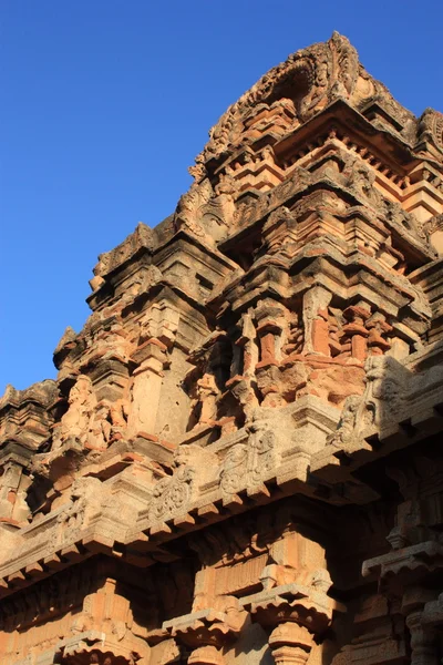 Opičí chrám (hanuman chrám) v hampi, Indie. — Stock fotografie