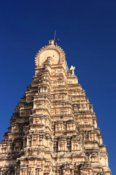 Virupaksha hinduistischer Tempel in Hampi, Indien. — Stockfoto