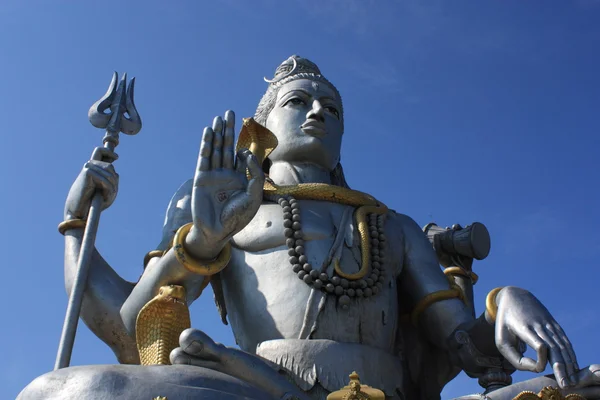 Lord shiva staty i murudeshwar, karnataka, Indien. — Stockfoto