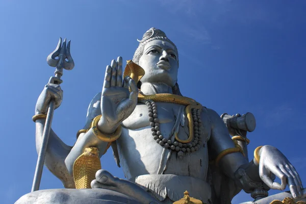 Heer shiva standbeeld in murudeshwar, karnataka, india. — Stockfoto