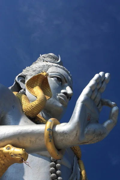 Heer shiva standbeeld in murudeshwar, karnataka, india. — Stockfoto