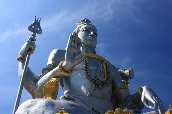 Heer shiva standbeeld in murudeshwar, karnataka, india. — Stockfoto