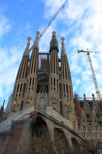 ünlü sagrada familia için Barselona, İspanya.