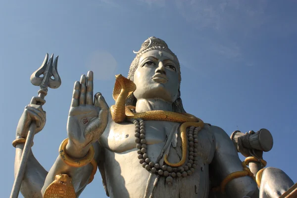 Heer shiva standbeeld in murudeshwar, karnataka, india. — Stockfoto