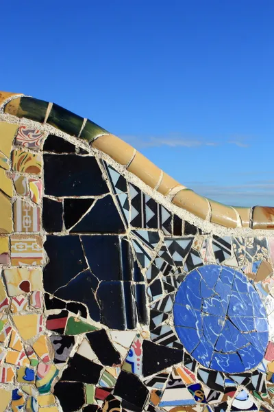 Park Guell em Barcelona, Catalunha, Espanha . — Fotografia de Stock