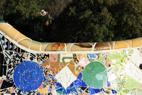 Park Guell in Barcelona, Catalonia, Spain. — Stock Photo, Image