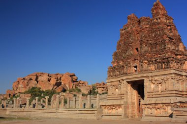 vittala (vitthala) tapınak hampi, karnataka eyalet, Hindistan.