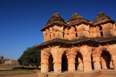hampi, Hindistan'ın Lotus mahal.