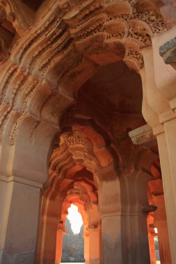 hampi, Hindistan'ın Lotus mahal.