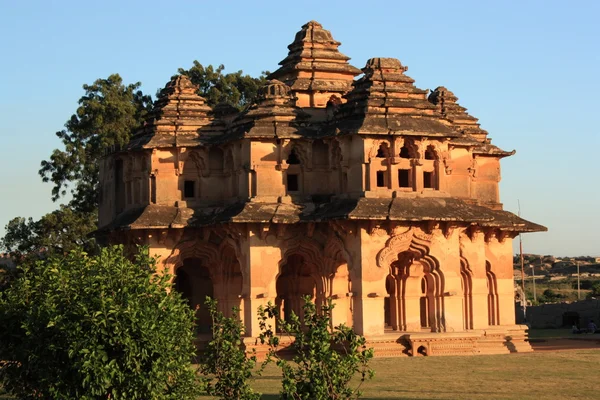 Lotos mahal w hampi, Indie. — Zdjęcie stockowe