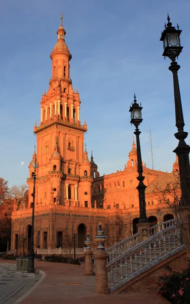 Plaza de Espana in Sevilla, Spanje. — Stockfoto