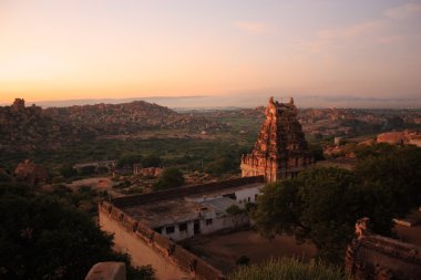 hampi, Hindistan maymun tapınakta (hanuman Tapınağı).