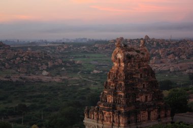 hampi, Hindistan maymun tapınakta (hanuman Tapınağı).