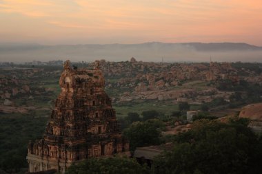 hampi, Hindistan maymun tapınakta (hanuman Tapınağı).