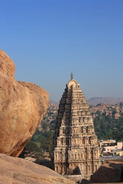 Templo Hindú Virupaksha en Hampi, India . — Foto de Stock