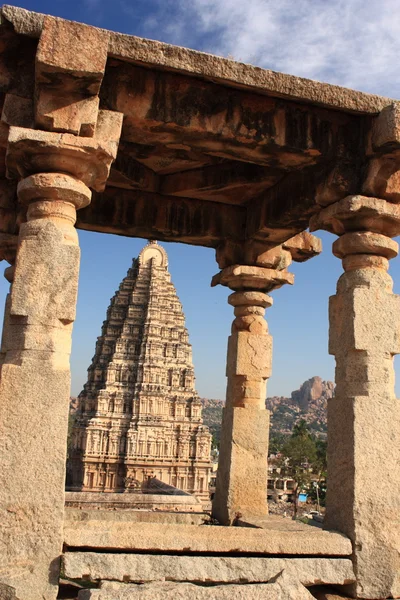 Temple hindou Virupaksha à Hampi, Inde . — Photo