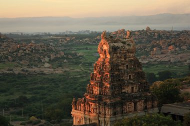 hampi, Hindistan maymun tapınakta (hanuman Tapınağı).