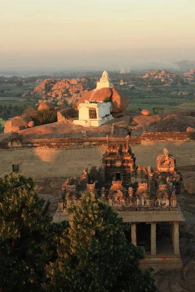 Świątyni małp (hanuman świątyni) w hampi, Indie. — Zdjęcie stockowe