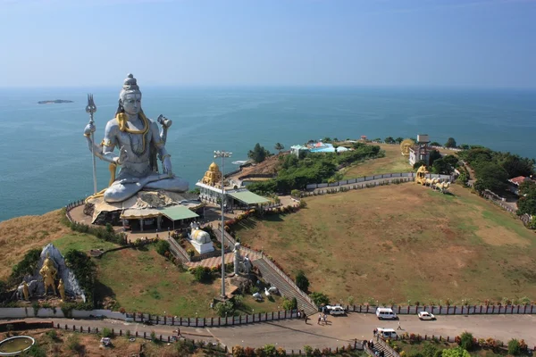 Lord Shiva Statue in Murudeshwar, Karnataka, India. — Stock Photo, Image