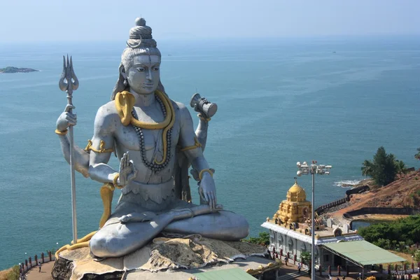 Statua del Signore Shiva a Murudeshwar, Karnataka, India . — Foto Stock