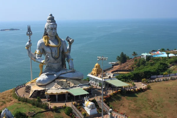 Pan Śiwa pomnik w murudeshwar, karnataka, Indie. — Zdjęcie stockowe