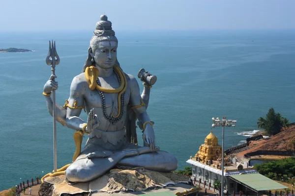 Statue du Seigneur Shiva à Murudeshwar, Karnataka, Inde . — Photo