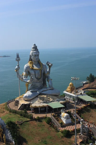 Pan Śiwa pomnik w murudeshwar, karnataka, Indie. — Zdjęcie stockowe