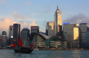 Hong kong manzarası