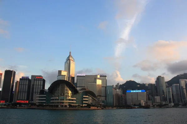 Linha do horizonte de Hong Kong — Fotografia de Stock