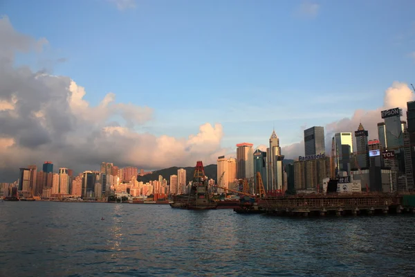 Hongkong Skyline – stockfoto