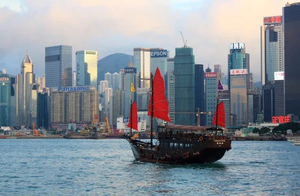 Hongkong Skyline – stockfoto