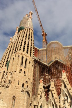 Sagrada Familia Barselona, İspanya.