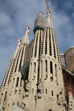 Sagrada Familia Barselona, İspanya.