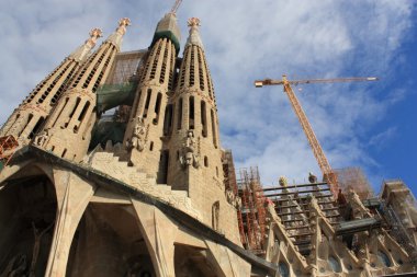 Sagrada Familia Barselona, İspanya.
