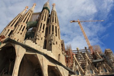 Sagrada Familia Barselona, İspanya.