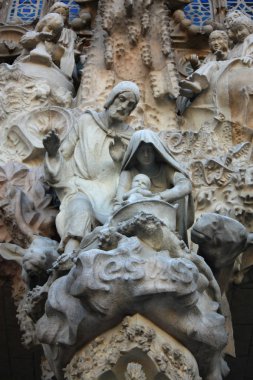 Sagrada Familia Barselona, İspanya.