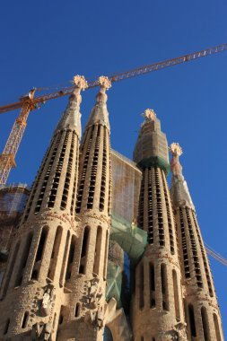 Sagrada Familia Barselona, İspanya.