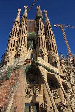 Sagrada Familia Barselona, İspanya.