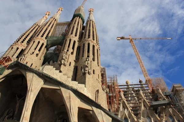 Sagrada Familia in Barcelona, Spain. — Stock Photo, Image