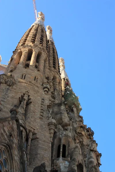 Sagrada Familia Barcelonában, Spanyolországban. — Stock Fotó