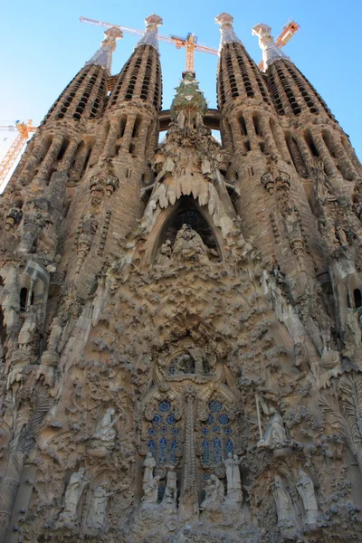 Sagrada Familia in Barcelona, Spain. Stock Picture